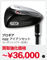 プロギア egg アイアンセット カーボンシャフト（6本）